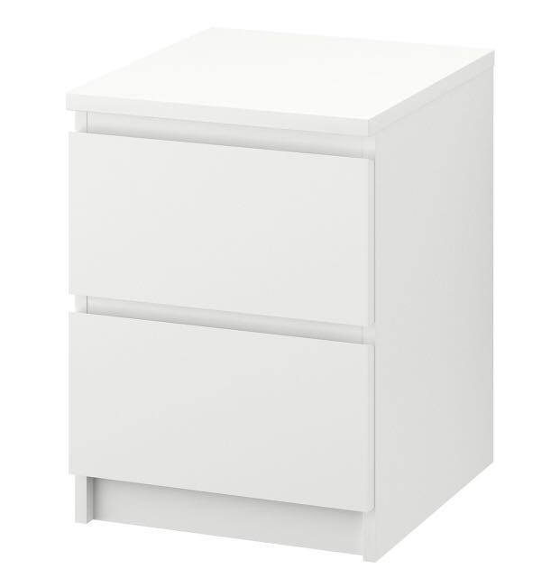 Ikea Malm 2 Drawer Chest Home Furniture Furniture On Carousell