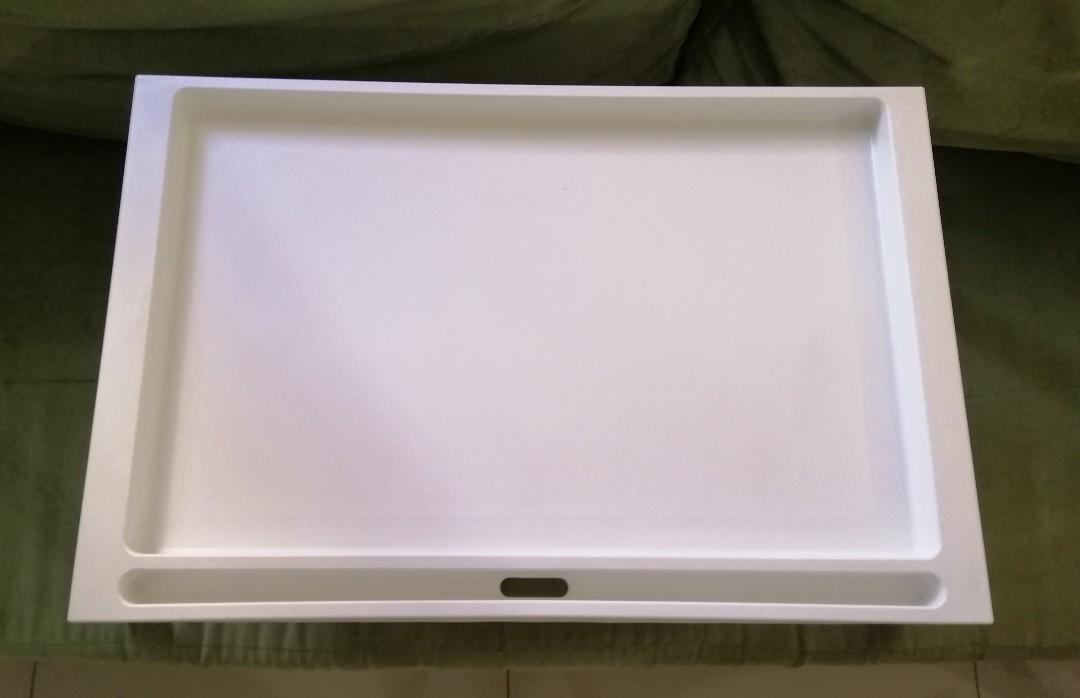 REPRICED IKEA Bed Table Sofa Table (Category: Tables & Sets) located in Makati City. Submitted by joybee6 (Listing ID 220094118, Image 2). Description: I'm selling depicted IKEA Bed/Sofa Table. It has only been used 2 times and is in pristine condition. This is perfect for a cosy breakfast in bed, having a meal infront of the TV or utilizing it as a study desk. Meet up at SM Jazz Makati or BGC area. Please PM me if interested. Slightly negotiable