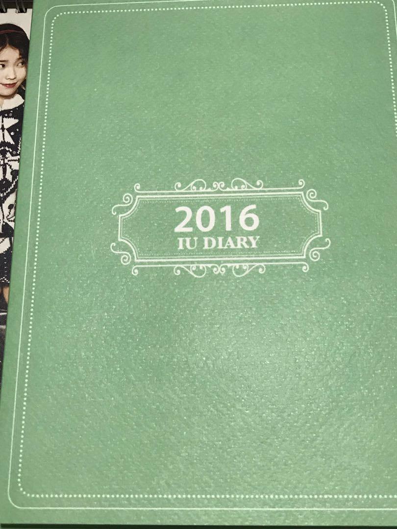 Spring 2023 Iu Calendar Iu 2016 Diary (Official Calendar) , Hobbies & Toys, Memorabilia &  Collectibles, K-Wave On Carousell