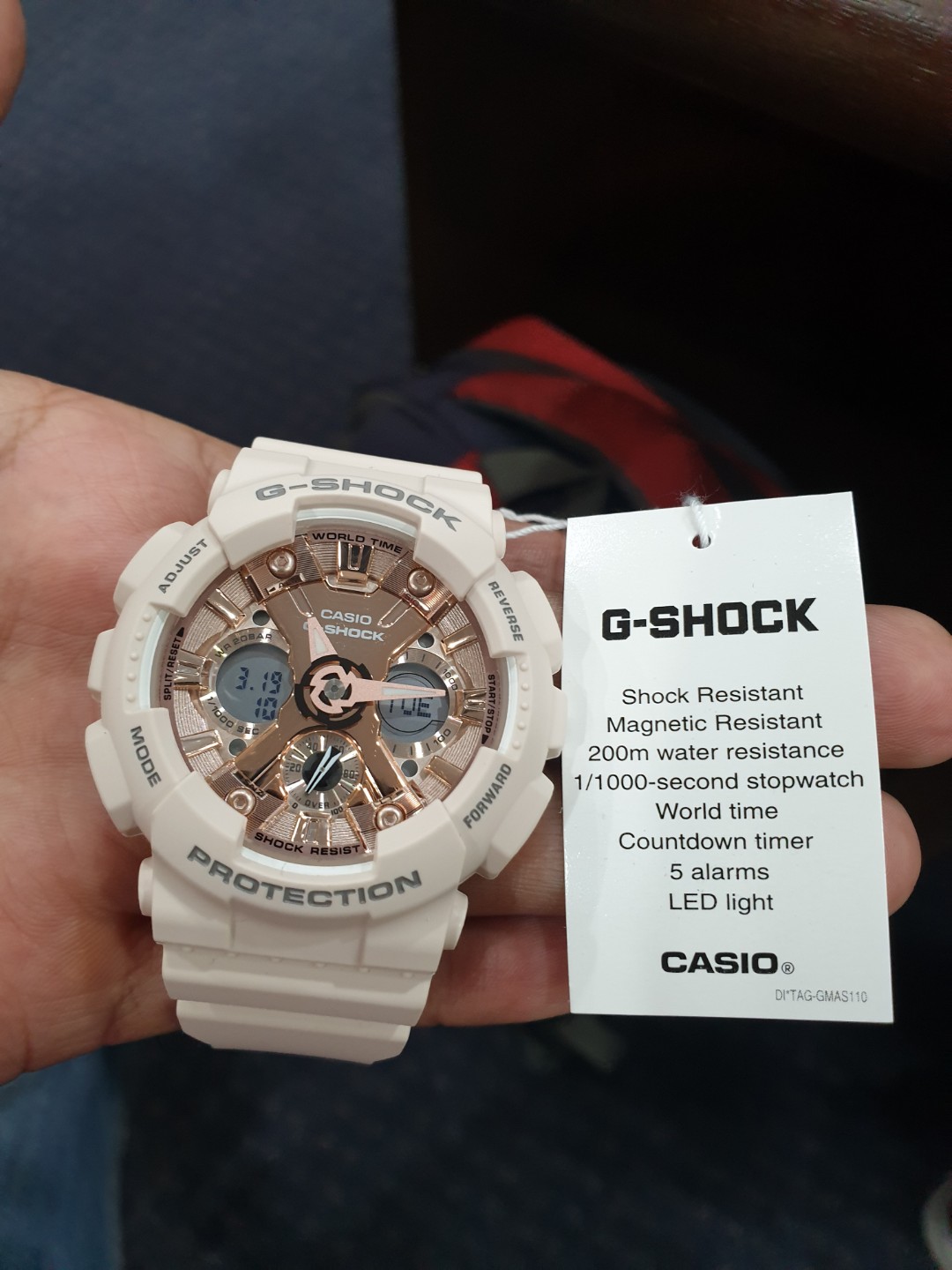 Saiz jam sales g shock