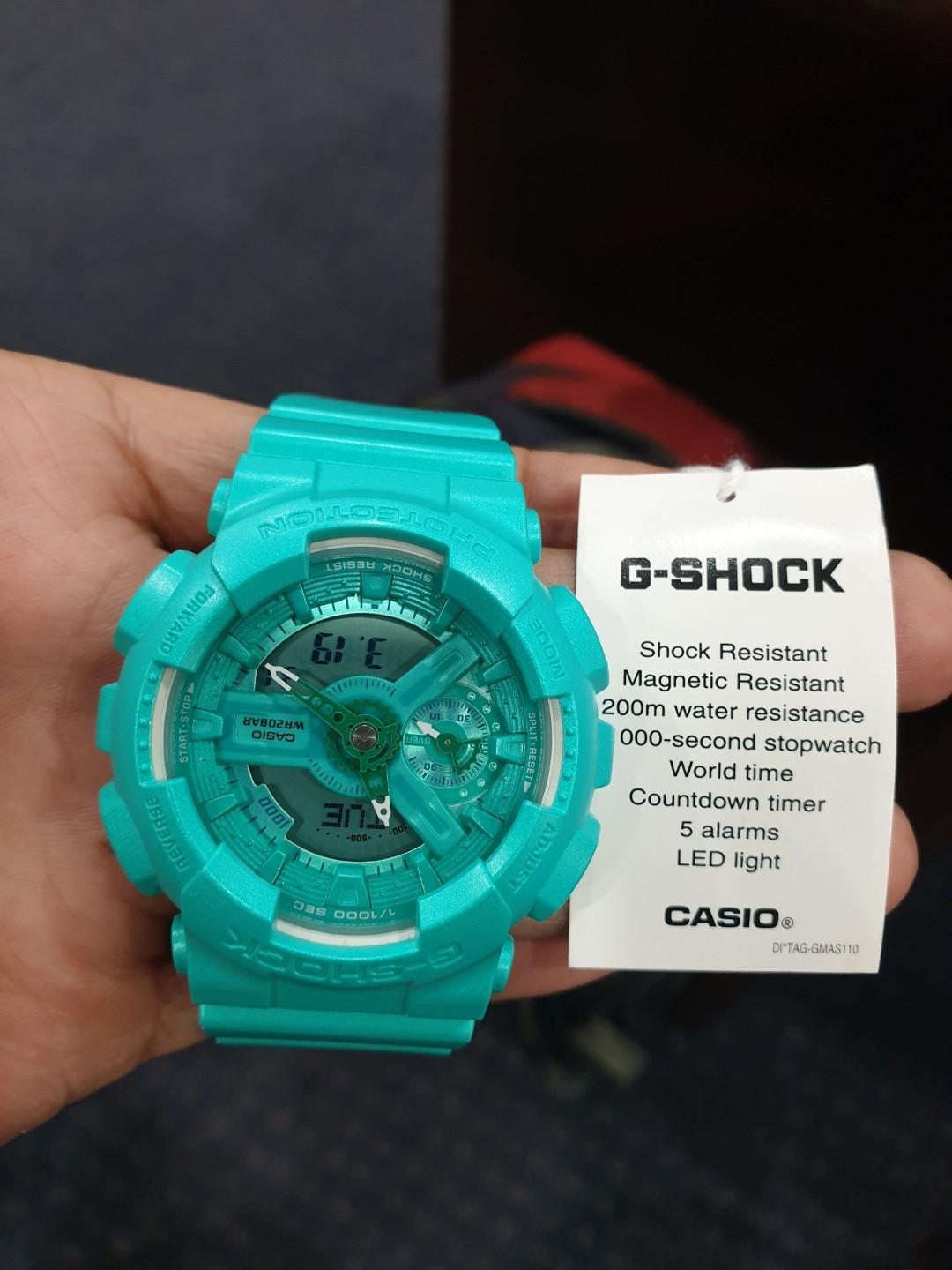 Jam G SHOCK Untuk Wanita Aktif Model GMA S110 LIMITED COLOR