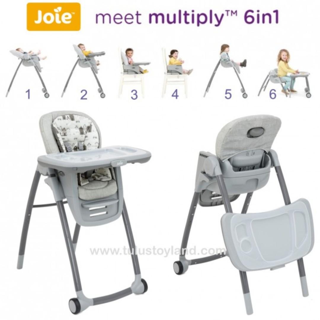 Joie Multiply 6 in 1 High Chair Petite City Babies Kids