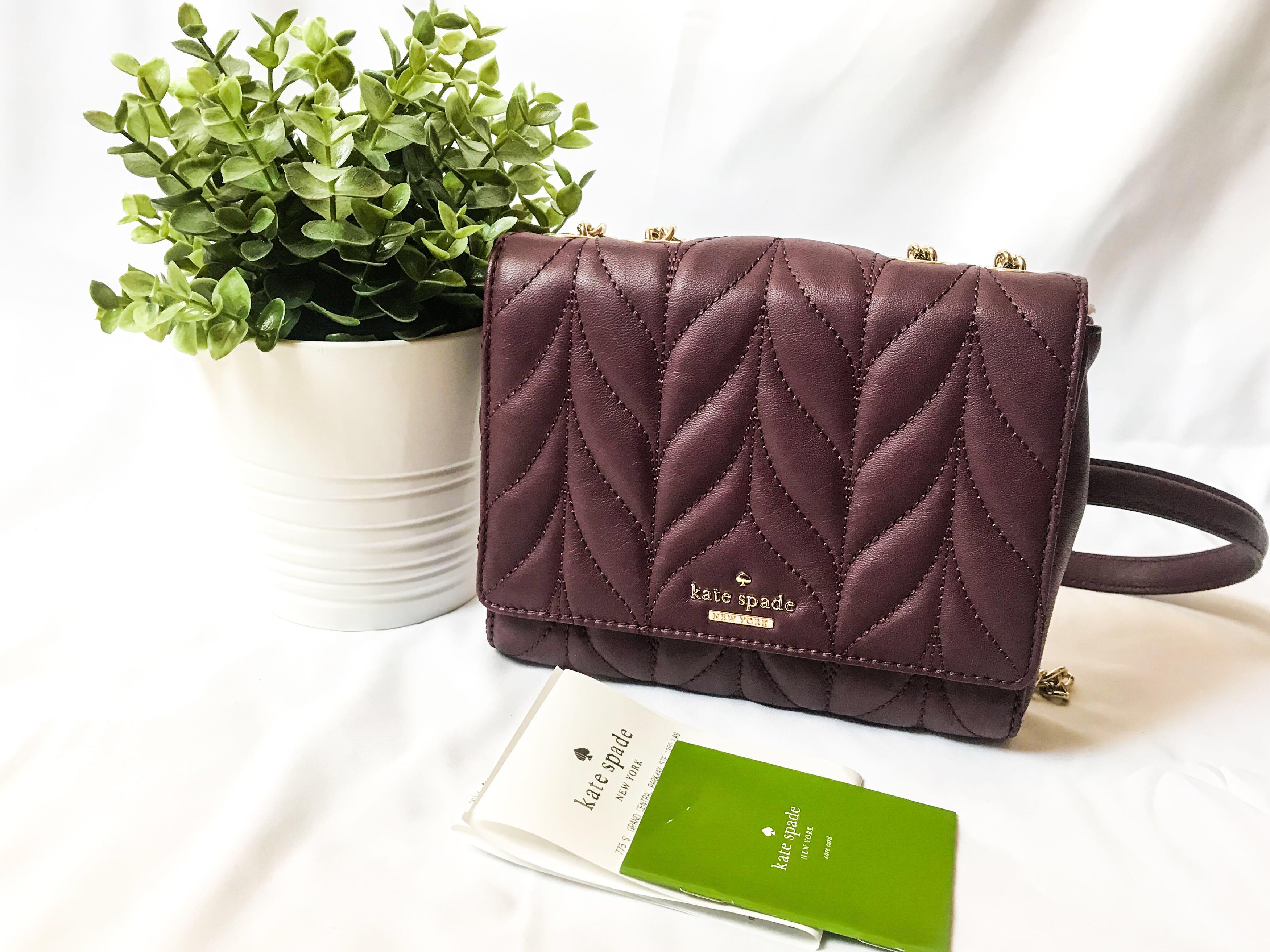 Kate spade hotsell deep plum crossbody