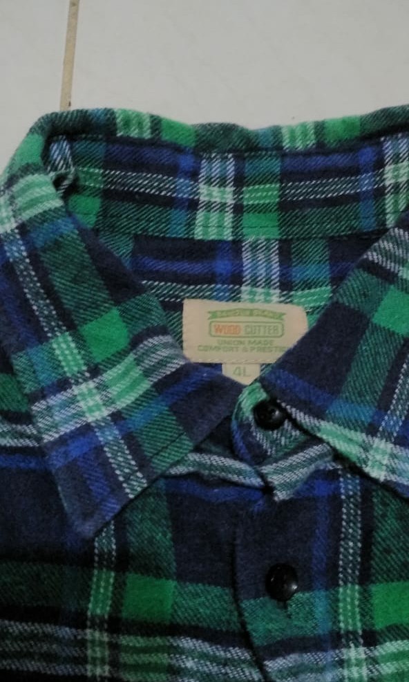 Kemeja Flanel Jepang Wood Cutter Size Xxl Fesyen Pria Pakaian Atasan Di Carousell