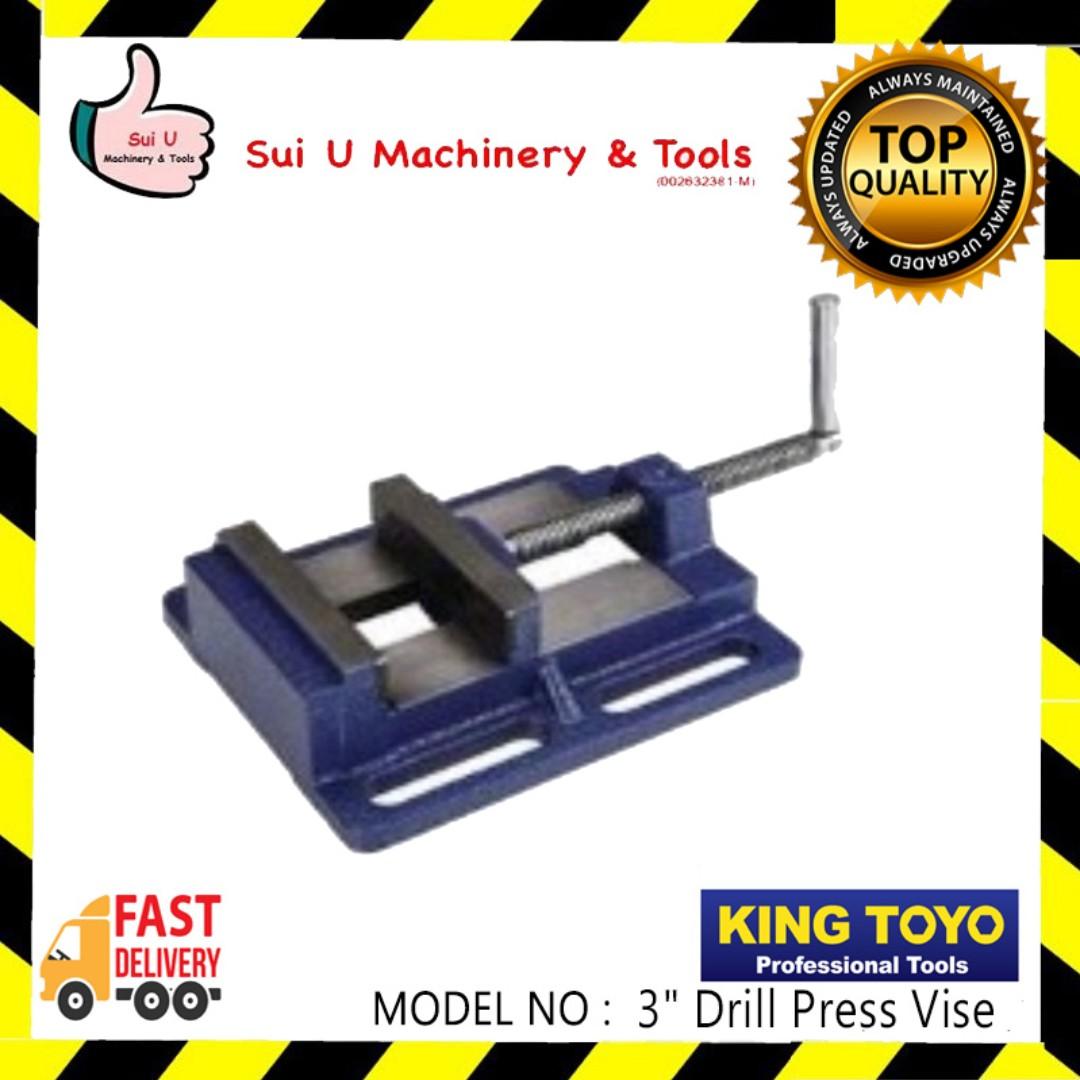 Pro-Series Low Profile 3" Drill Press Vise - View #7