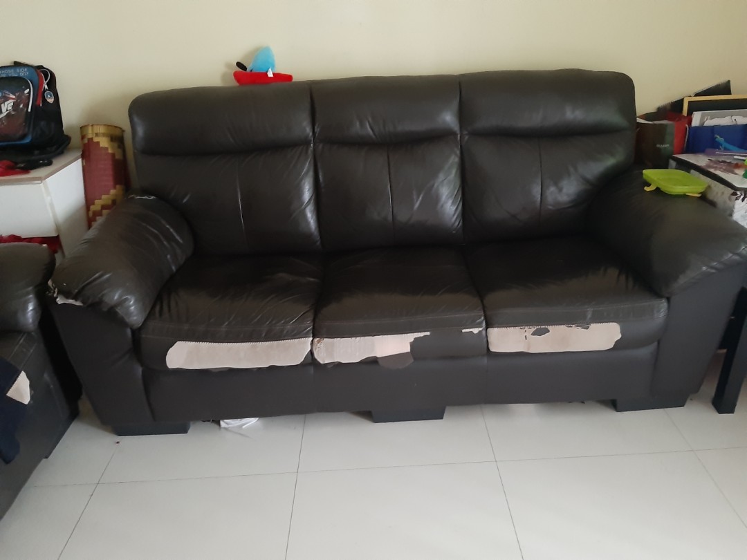 Leather Sofa Furniture Sofas On Carou