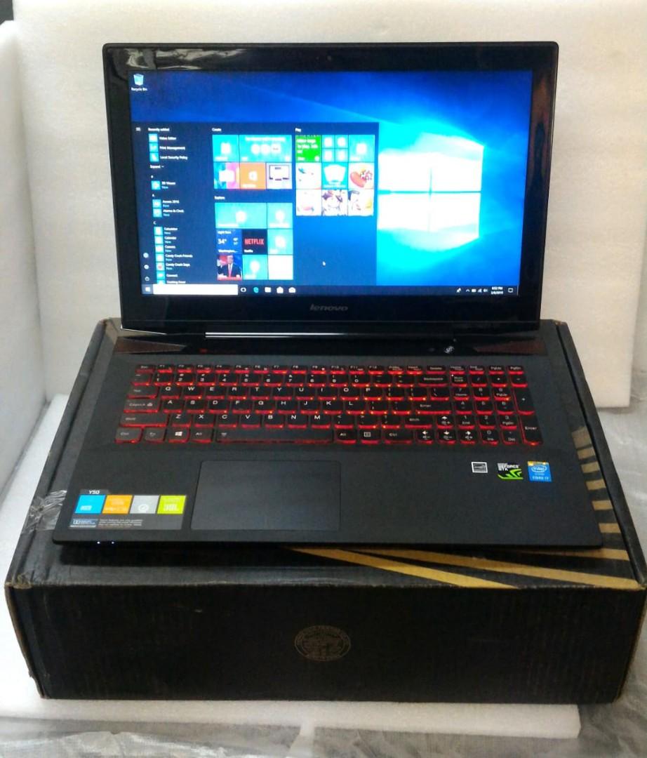 Lenovo Y 50 Intel I7 Elektronik Komputer Laptop Di Carousell