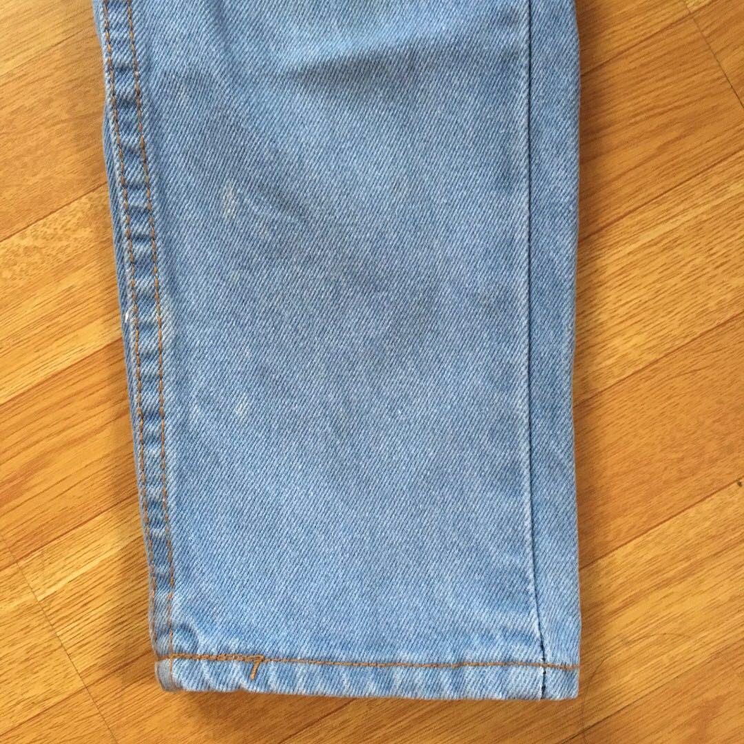 Lightwash highwaisted jeans (REPRICED!) (Category: Jeans) located in Pasig City. Submitted by thecauseofdelay (Listing ID 215237412, Image 3). Description: 28-29 with minimal flaws, yung white spots sa harap. (see pics.) #INeedSpace #highwaisted #denim #jeans #lovemarch #march300 200 LP.