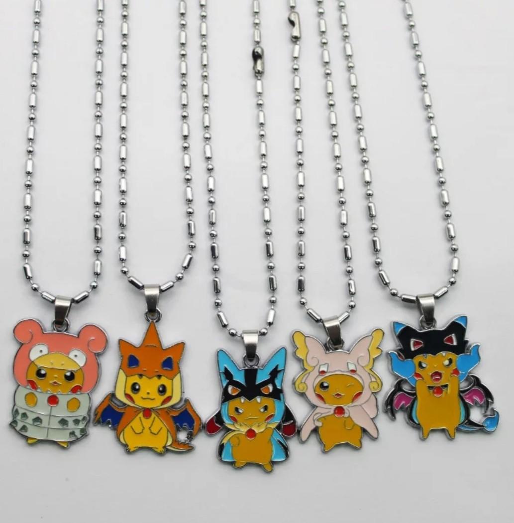 LIMITED Mega Evolution Pokemon Necklace Hobbies Toys Toys Games on Carousell
