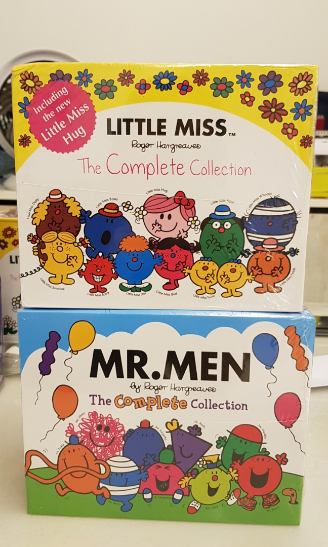 Little Miss & Mr Men complete set, Hobbies & Toys, Books & Magazines ...