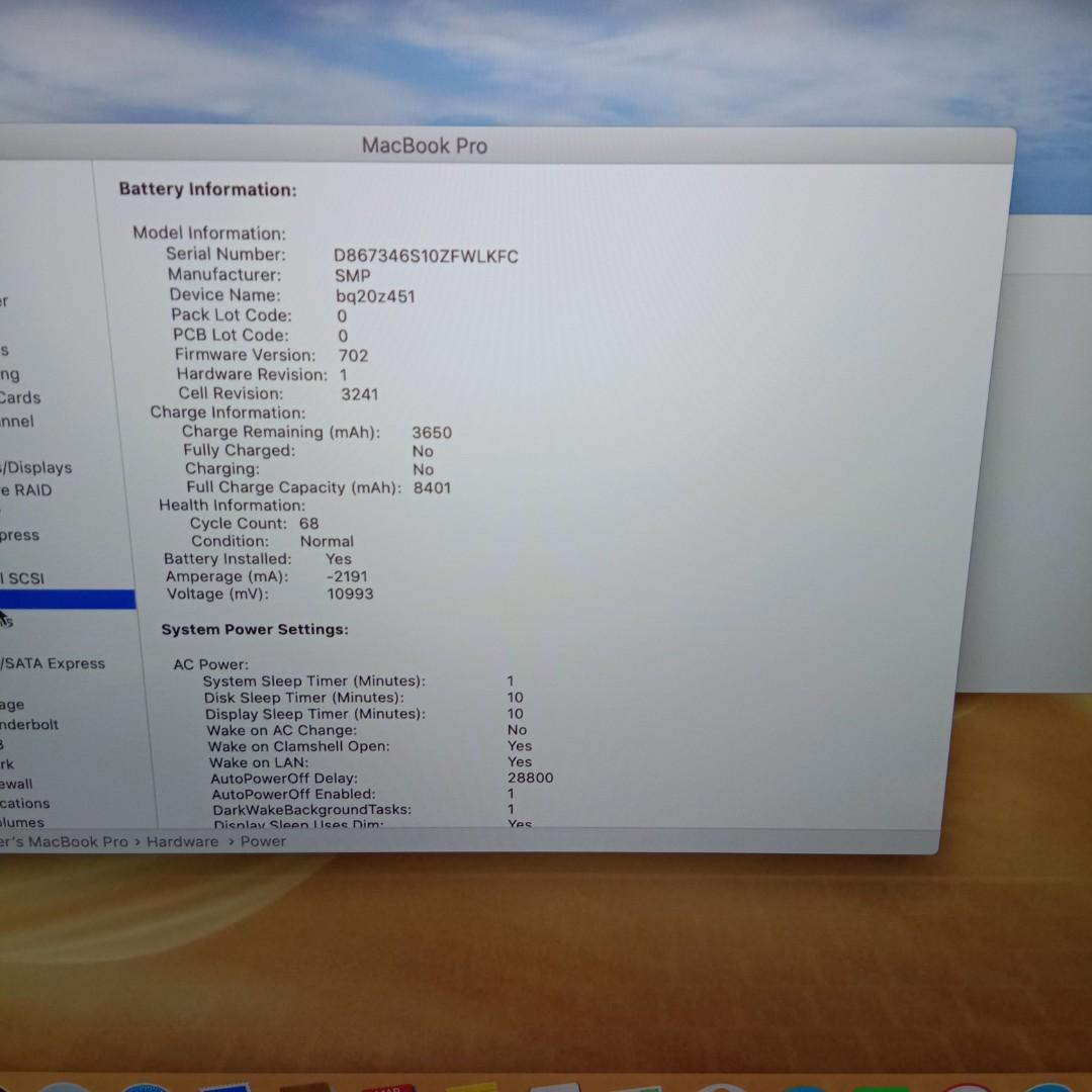 Macbook Pro Retina 15 15 A0002 Electronics Computers Laptops On Carousell