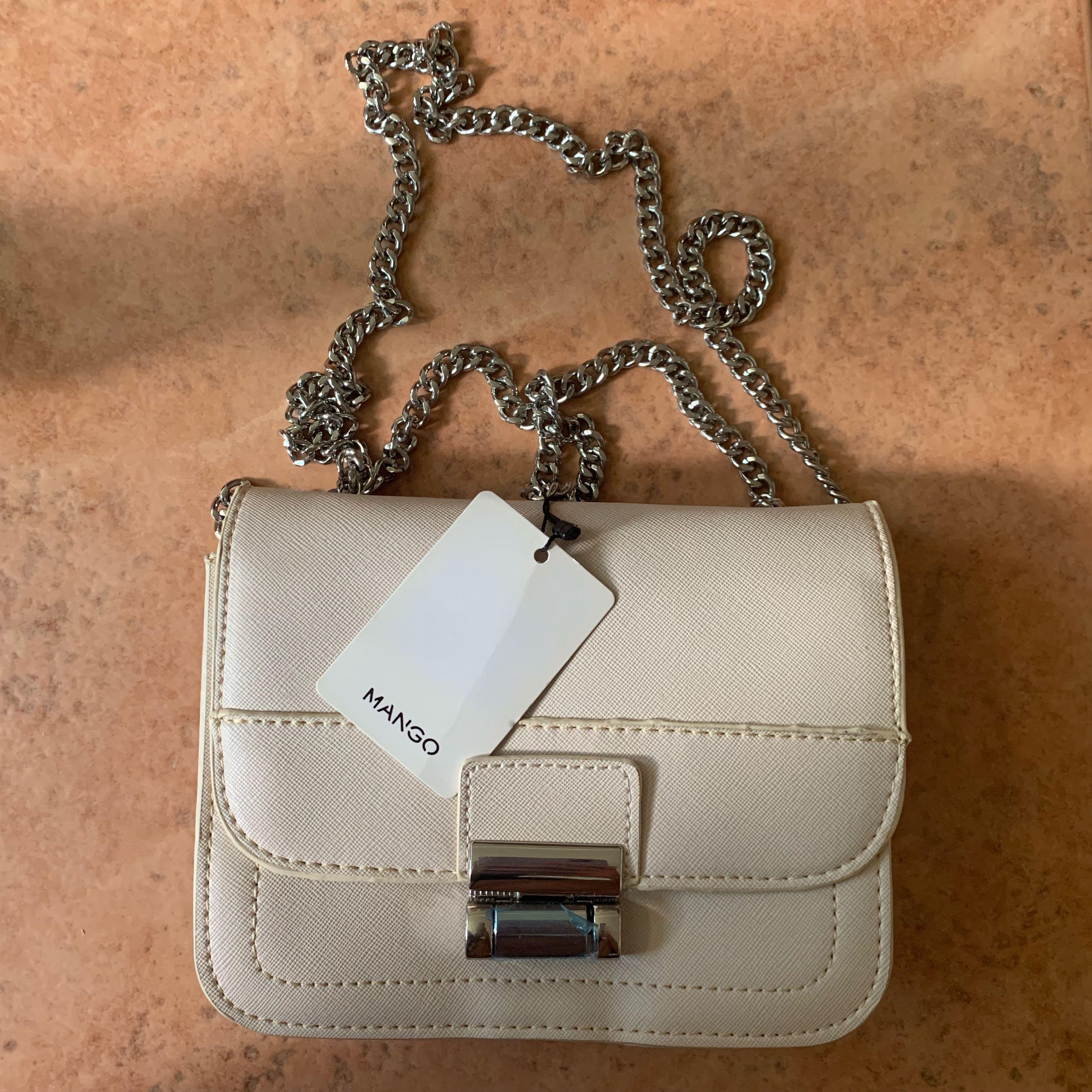 Mango nude online bag