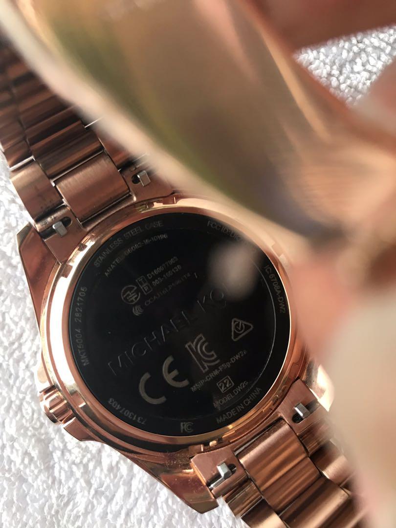 Michael Kors Access Bradshaw Rose Gold 