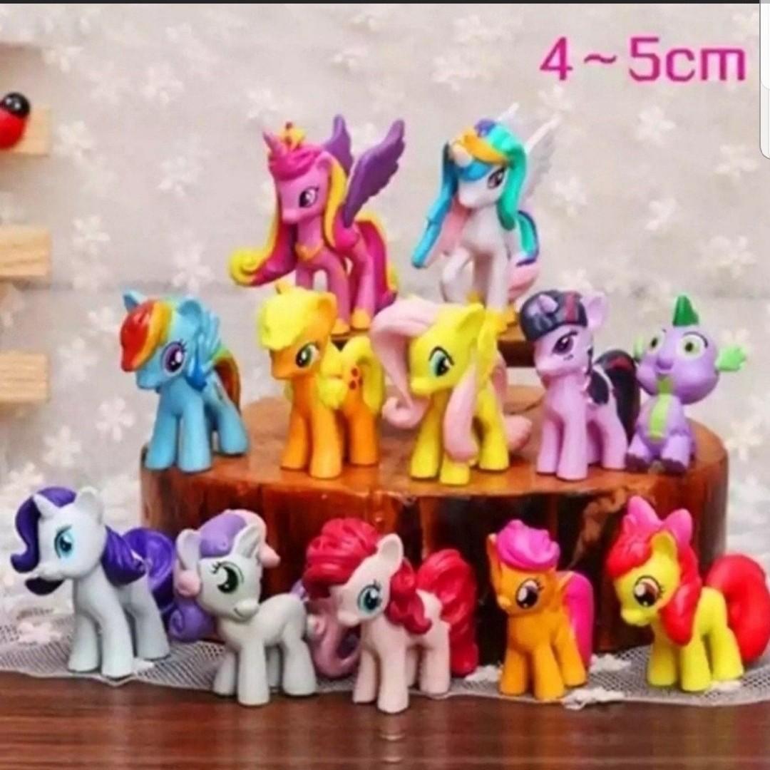 My Little Pony Figurine Small For Cake Cupcake Muffin Toppers