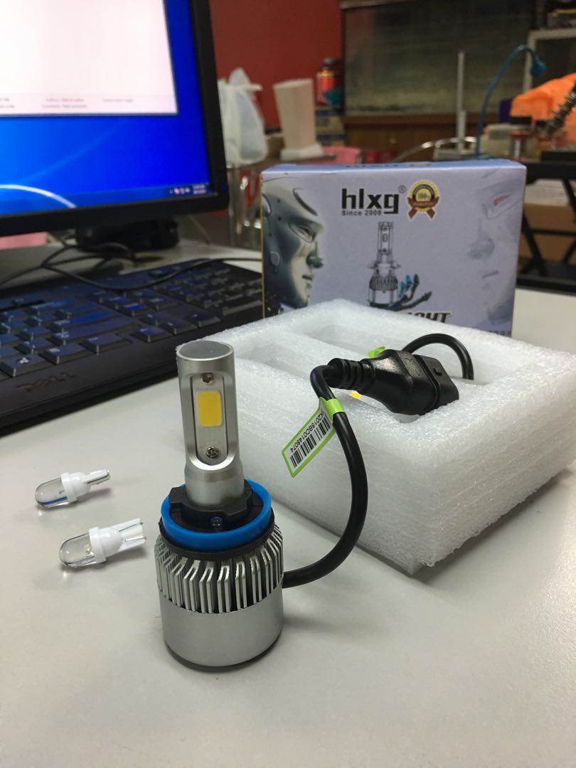 Myvi LED Headlight H11 Bulbs, Auto Accessories on Carousell