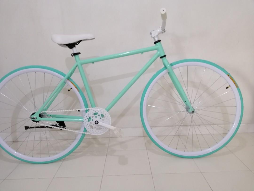 Mint green bike best sale paint