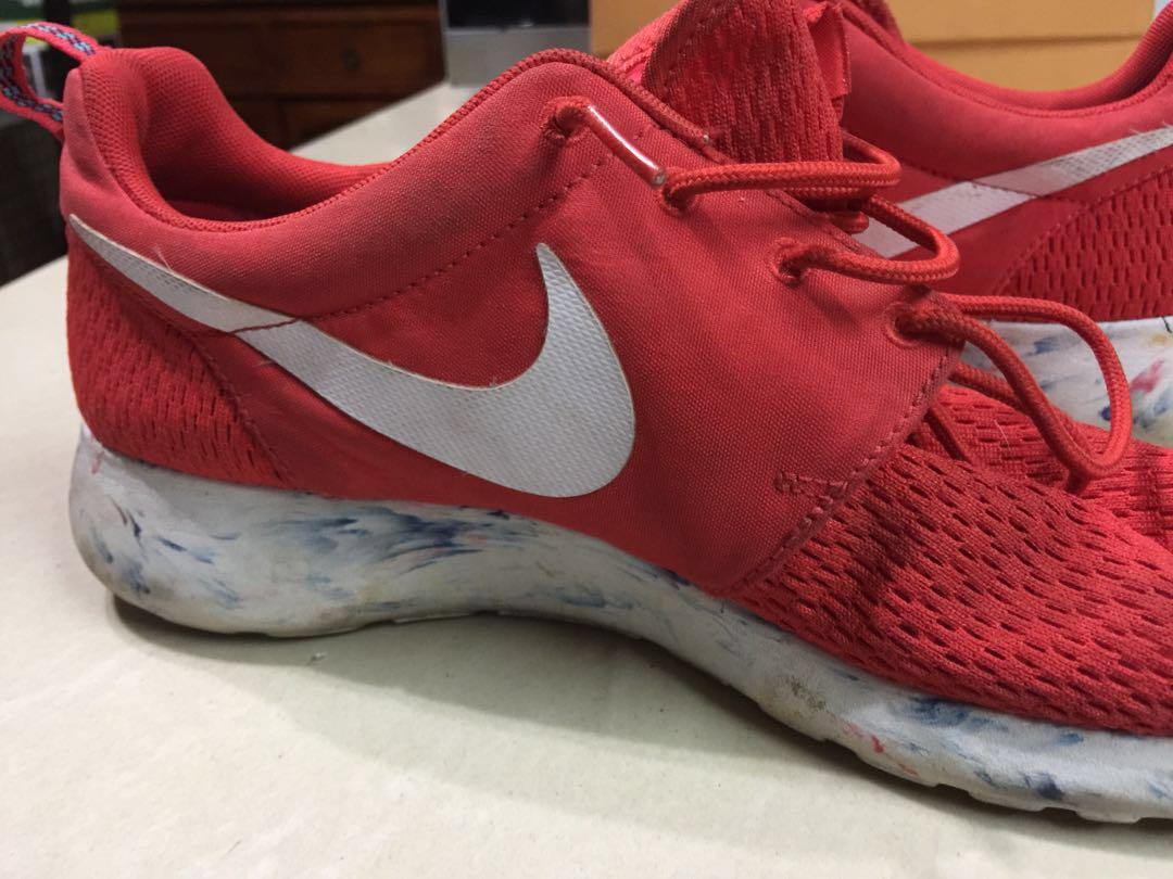 roshe run red marble
