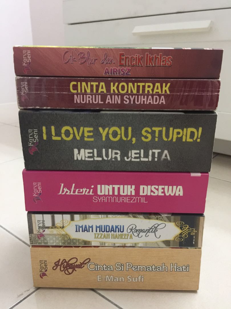 Novel Karya Seni Books Stationery Books On Carousell