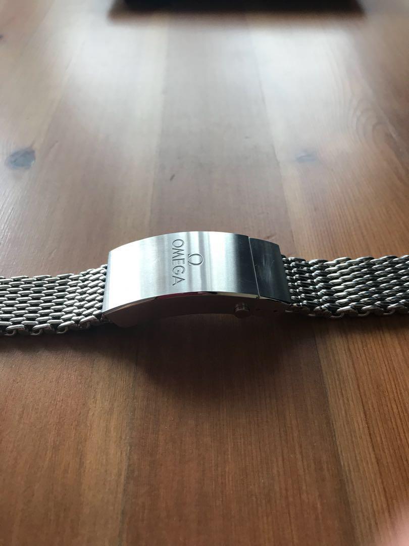Omega shark top mesh bracelet 20mm