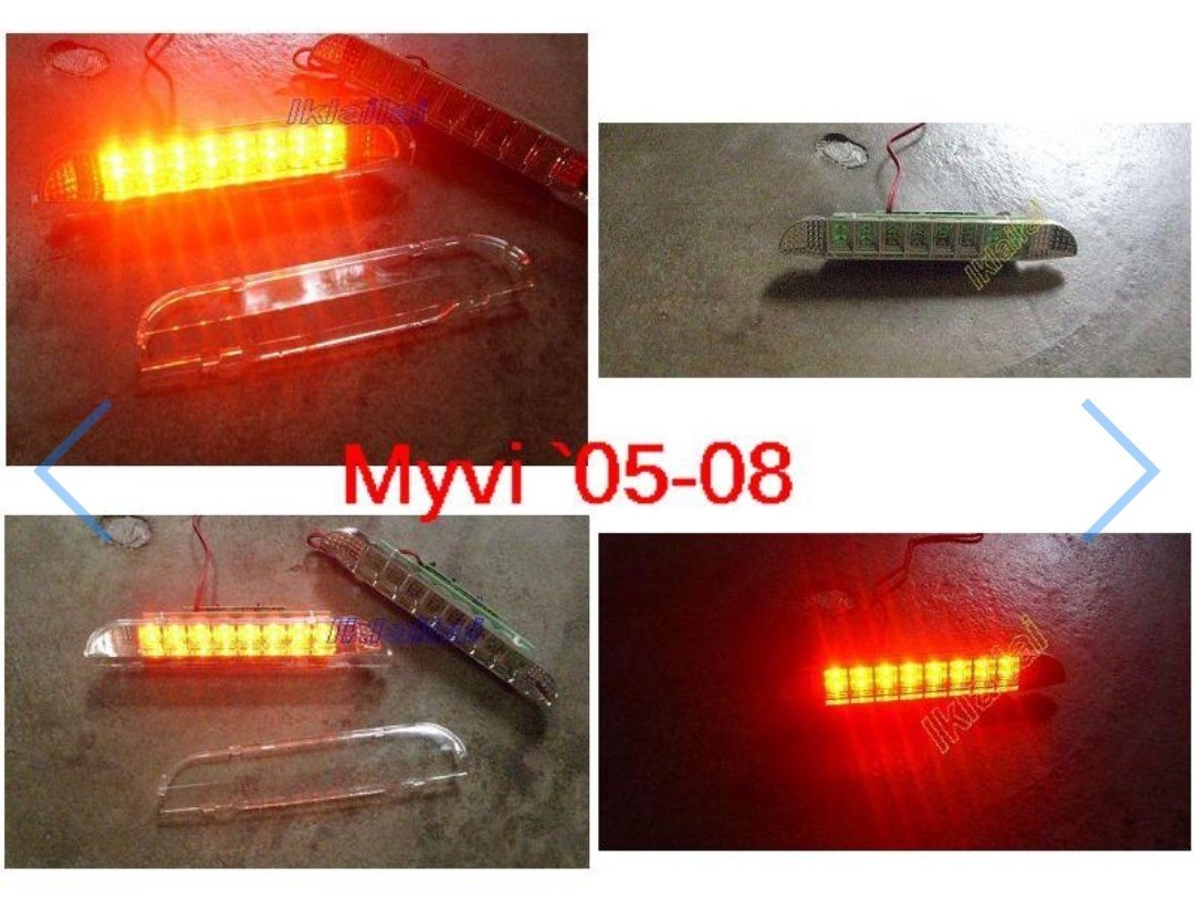PERODUA MYVI '05/ Lagi Best THIRD BRAKE LIGHT CLEAR LENS (16 LED), Auto