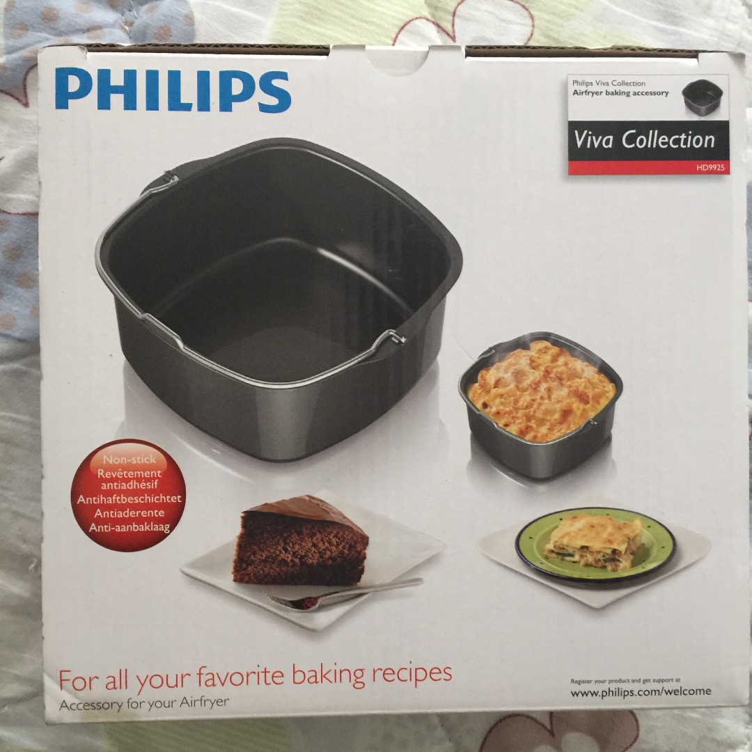 Philips Viva Collection Airfryer HD9925 Baking Tray, TV & Home
