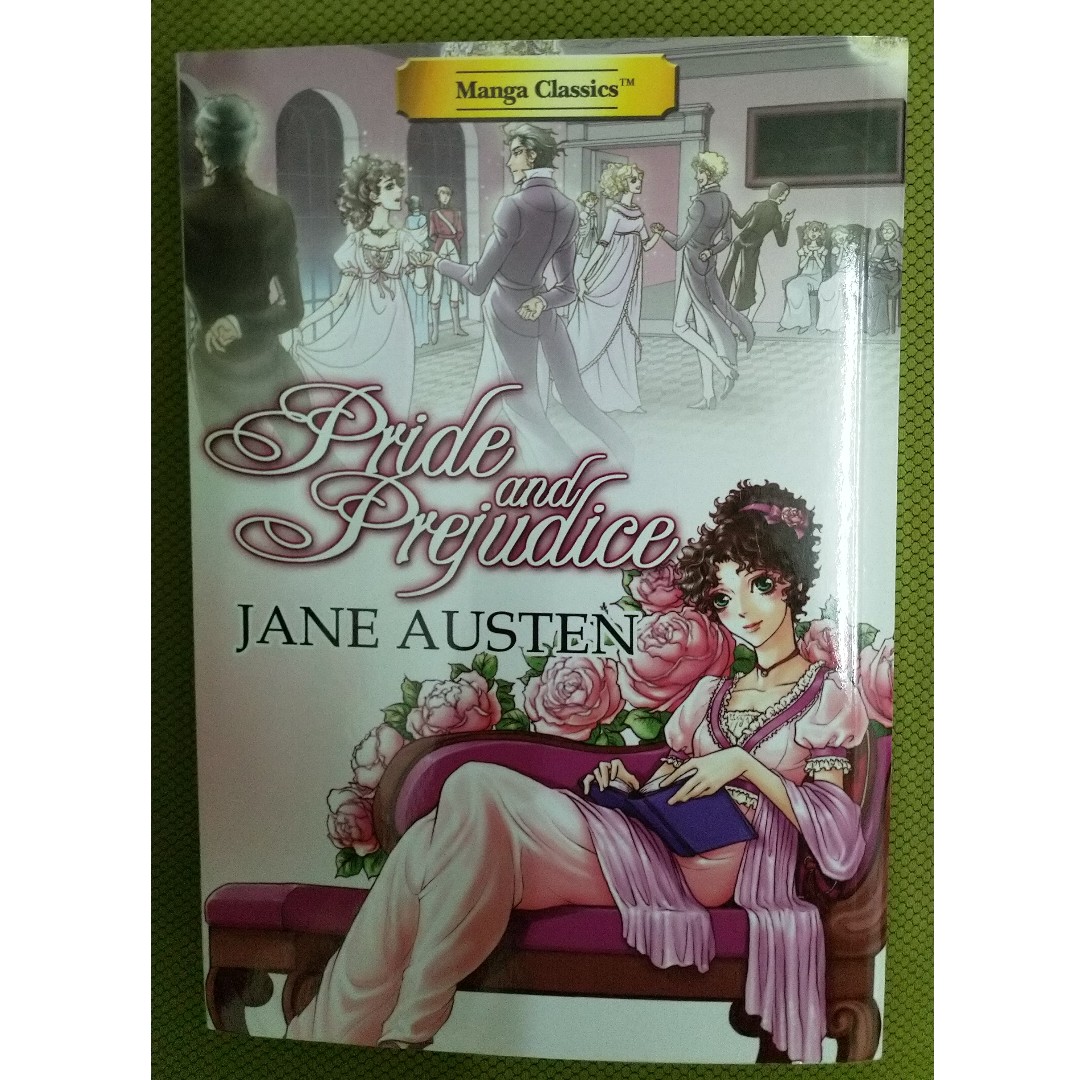 Pride And Prejudice By Jane Austen Manga Classics Books
