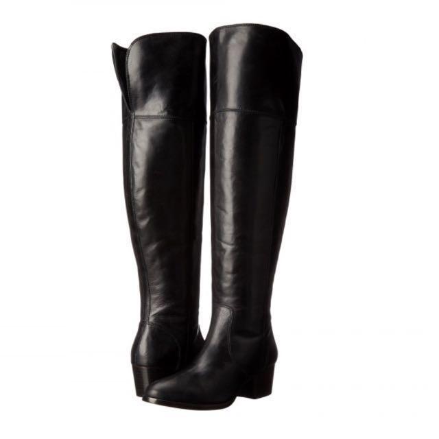 Reduced Frye Clara OTK Boot leather size 8.5 Women s Fashion