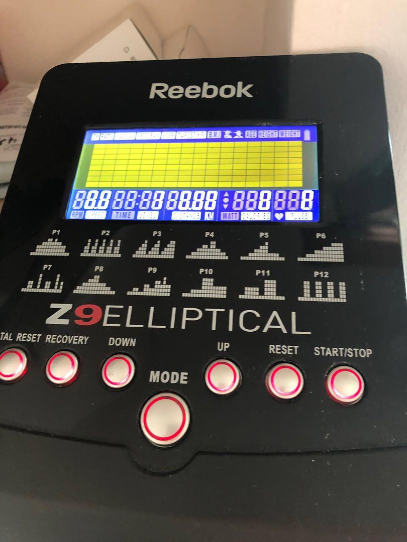Reebok Z9 elliptical step machine