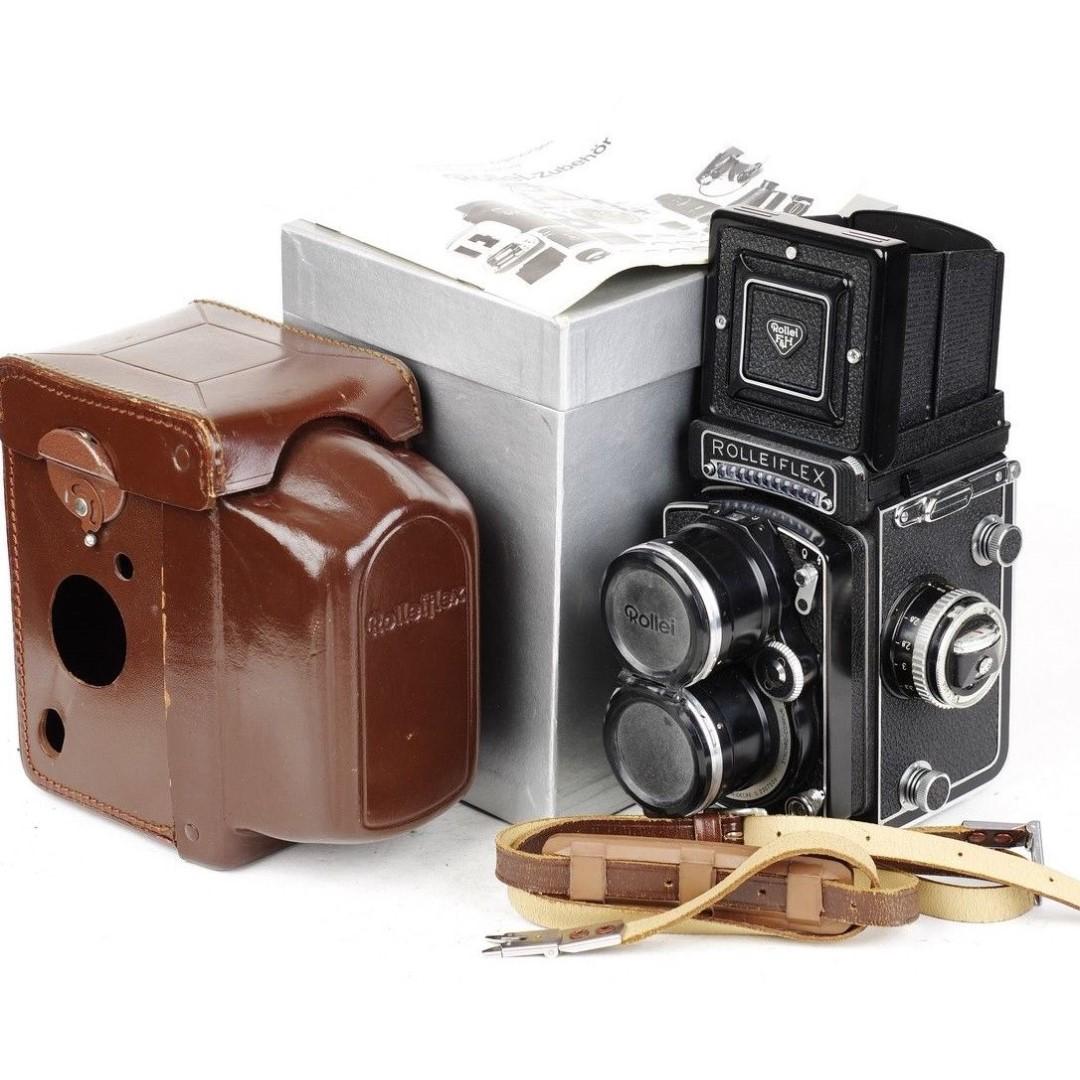 Rolleiflex Tele (type 2) White Face 白臉+Zeiss Sonnar 135/4