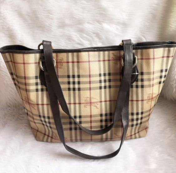 Authentic Burberry Neverfull Bag, Women's Fashion, Bags & Wallets