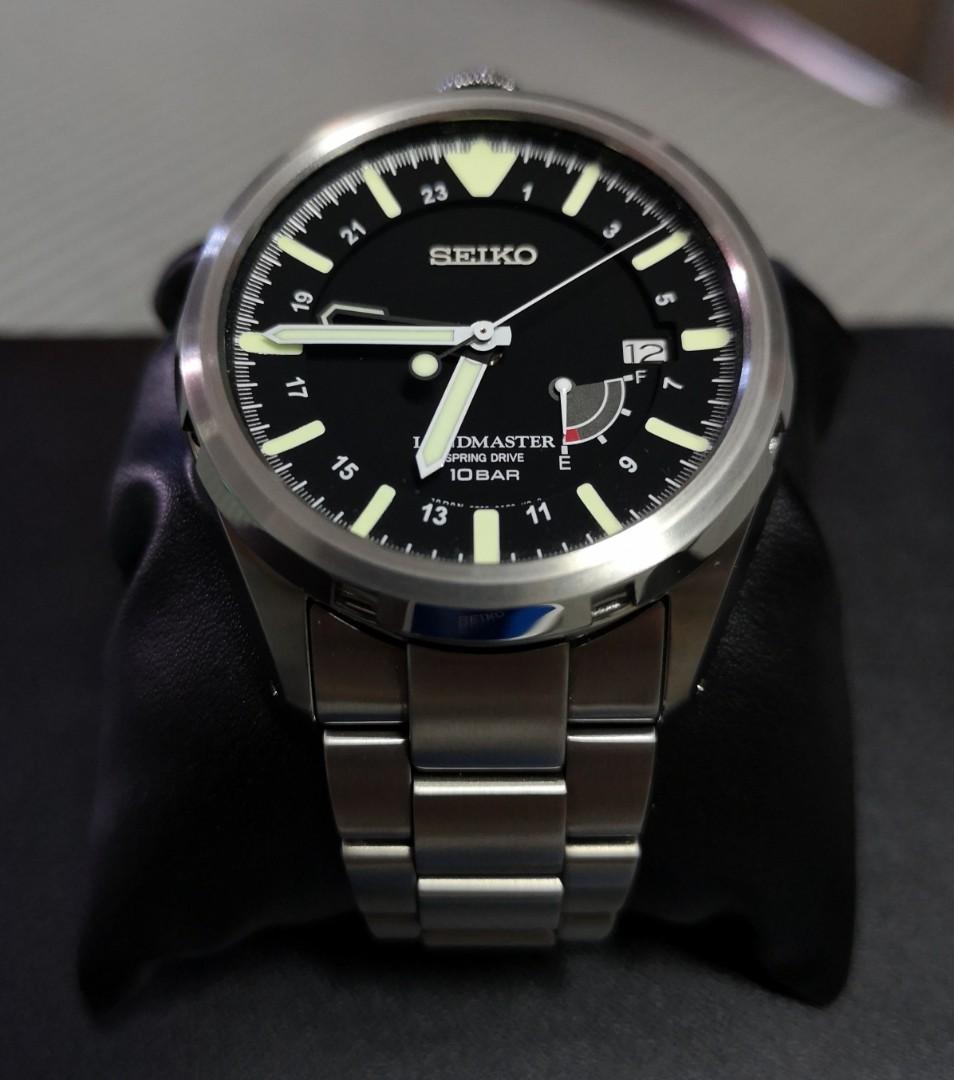 Seiko Landmaster Spring Drive SBDB015, Mobile Phones & Gadgets, Wearables &  Smart Watches on Carousell