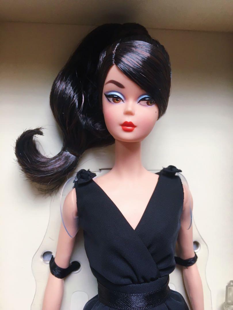 Silkstone Barbie Doll Classic Black Dress Rare Hobbies And Toys Toys And Games On Carousell 3228