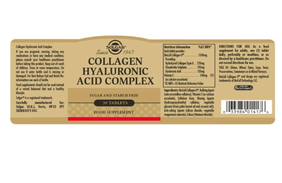 Solgar Collagen Hyaluronic Acid, Everything Else on Carousell