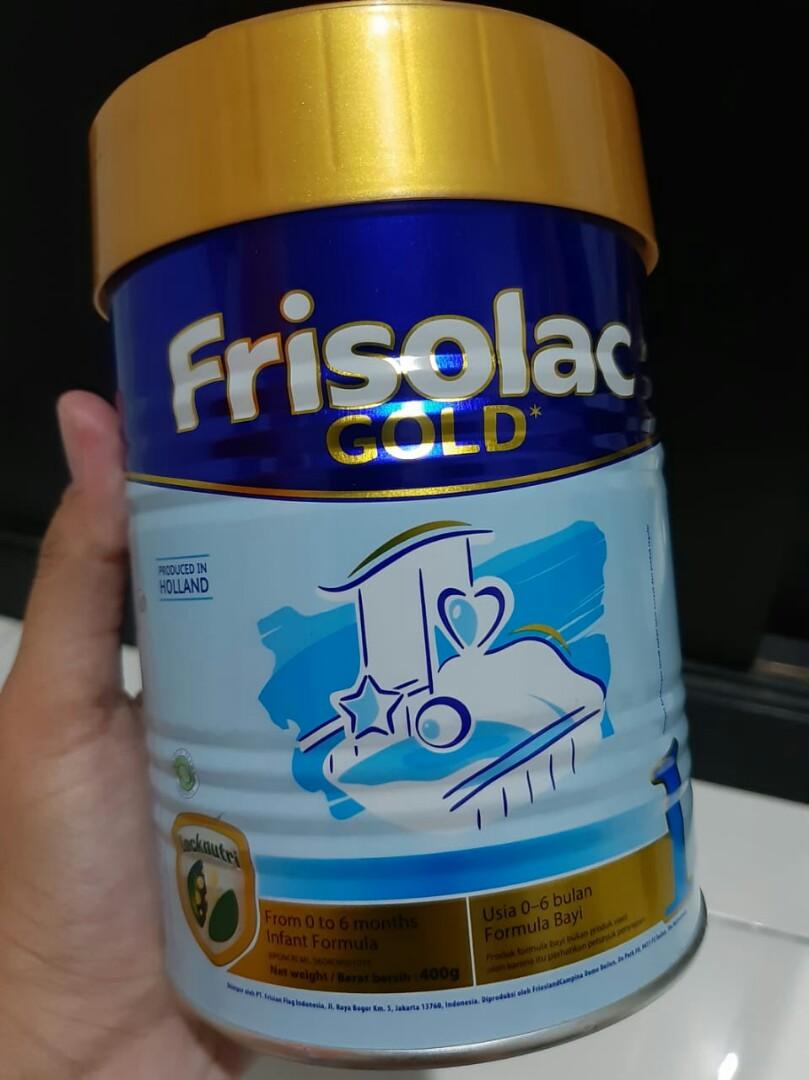 Susu Frisolac Gold 1 Untuk Usia 0 6 Bulan Bayi Anak Perawatan Makanan Anak Di Carousell
