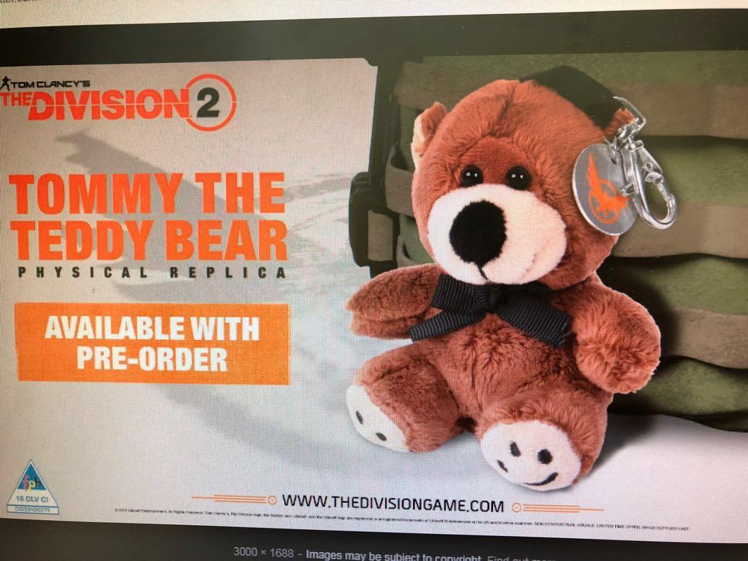 Tommy the deals teddy bear