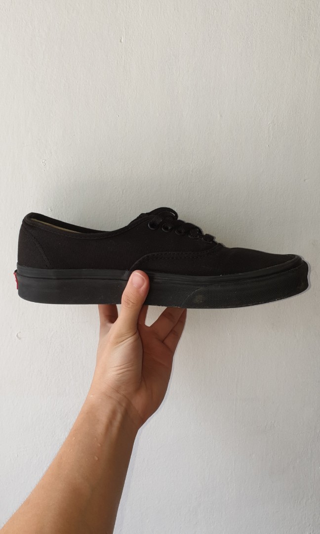 classic all black vans