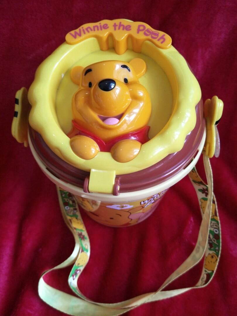 Winnie the Pooh Popcorn Bucket, Hobbies & Toys, Toys & Games on Carousell