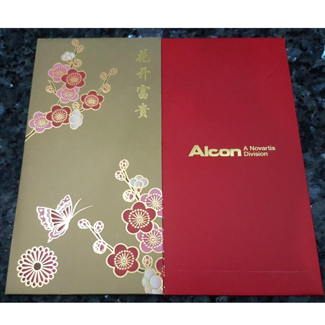10 pcs Alcon Flora and Butterfly Red Packet / Ang Bao Pow Pao / Sampul ...