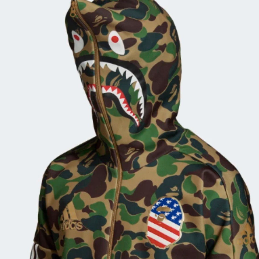 bape adidas hoodie 2019