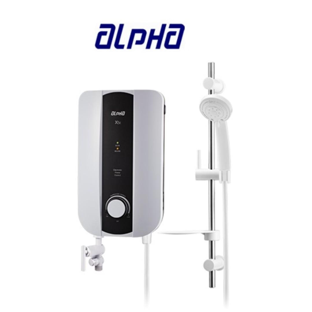 ALPHA X5 INSTANT HEATER WITH SHOWER SET DISCON AND NO STOCK, TV & Home
