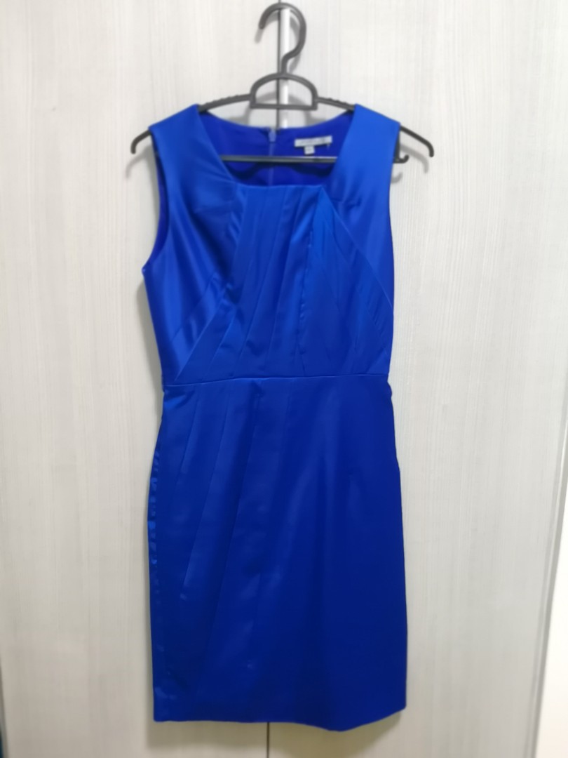 anne klein blue dress