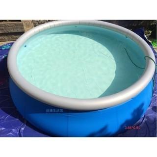 round inflatable pool