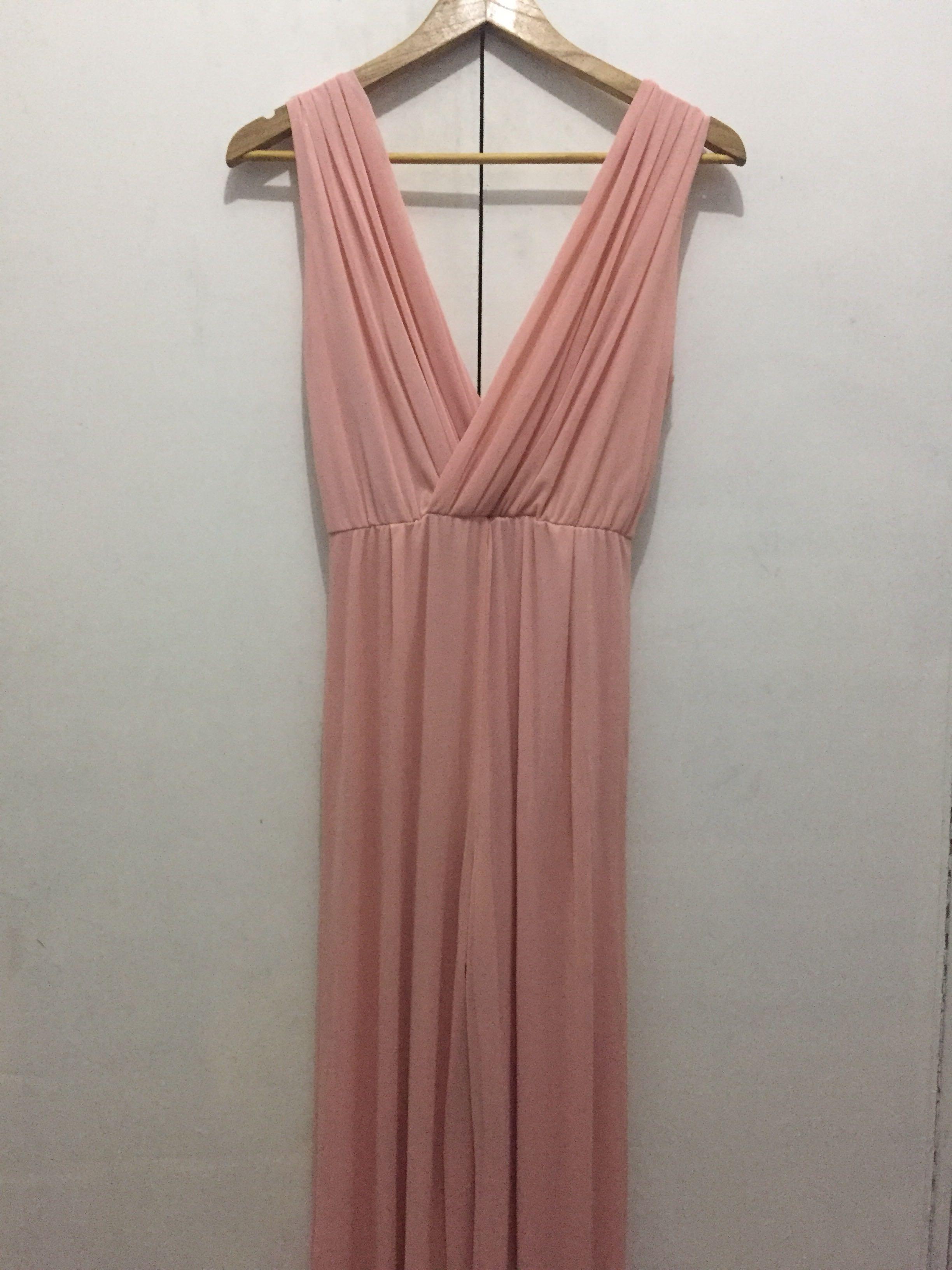 pink formal jumpsuits