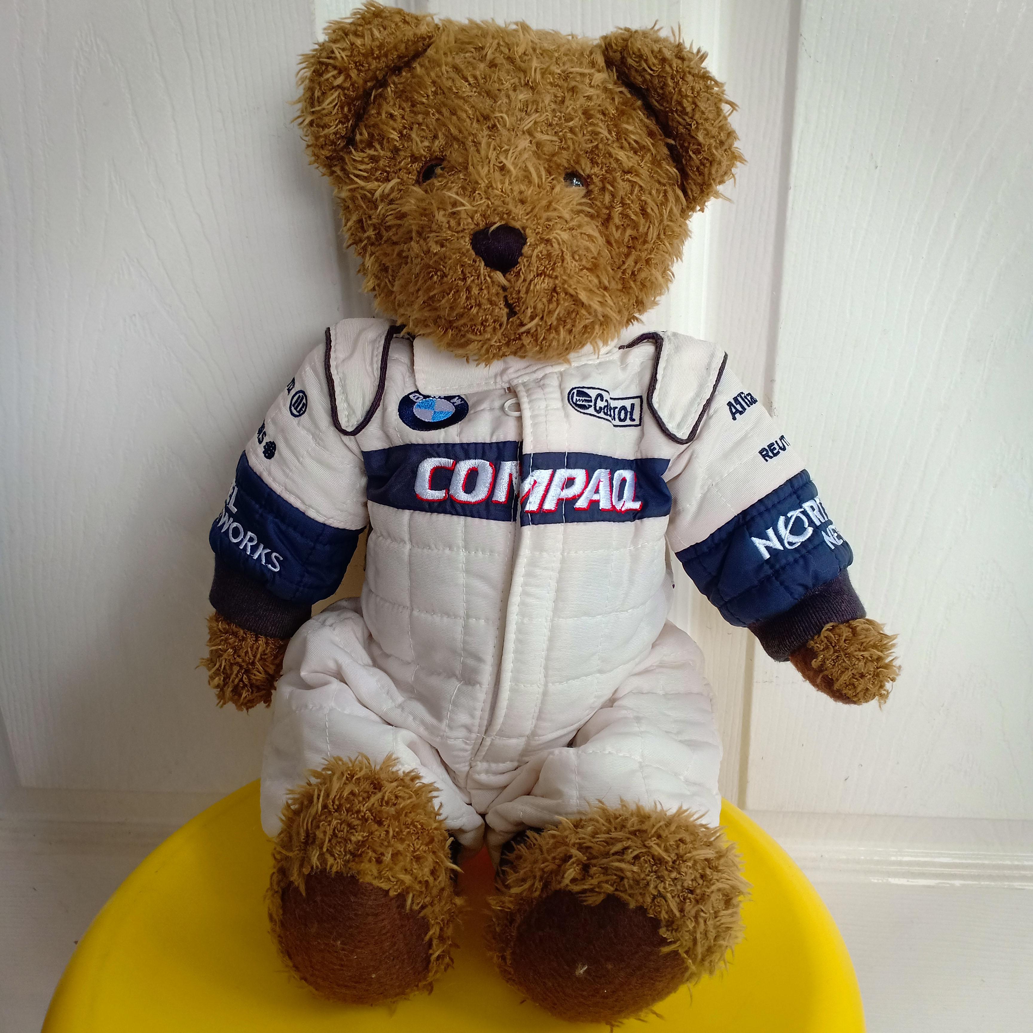 f1 teddy bear