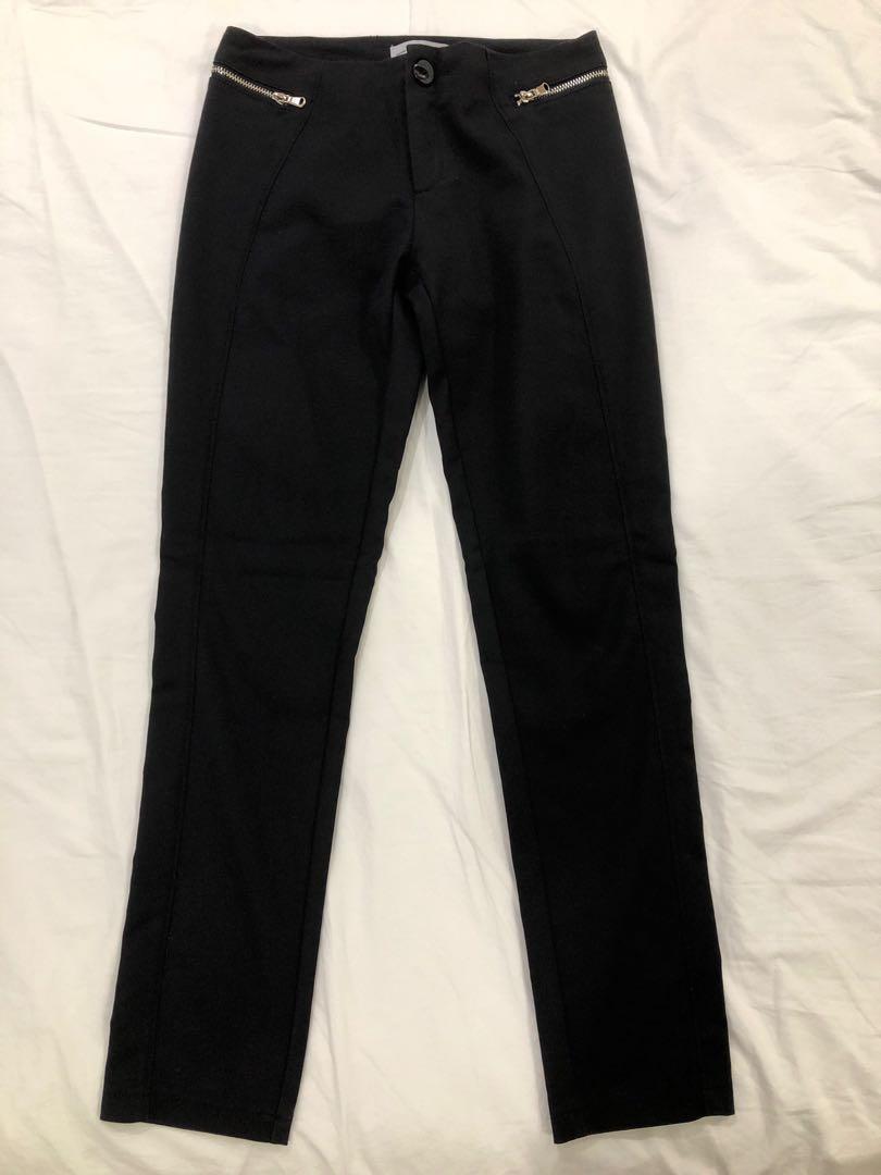 black work jeggings