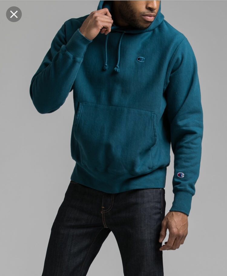 Juniper blue champion hoodie outlet