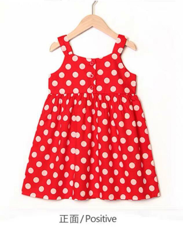 Red polka clearance dot dress kids