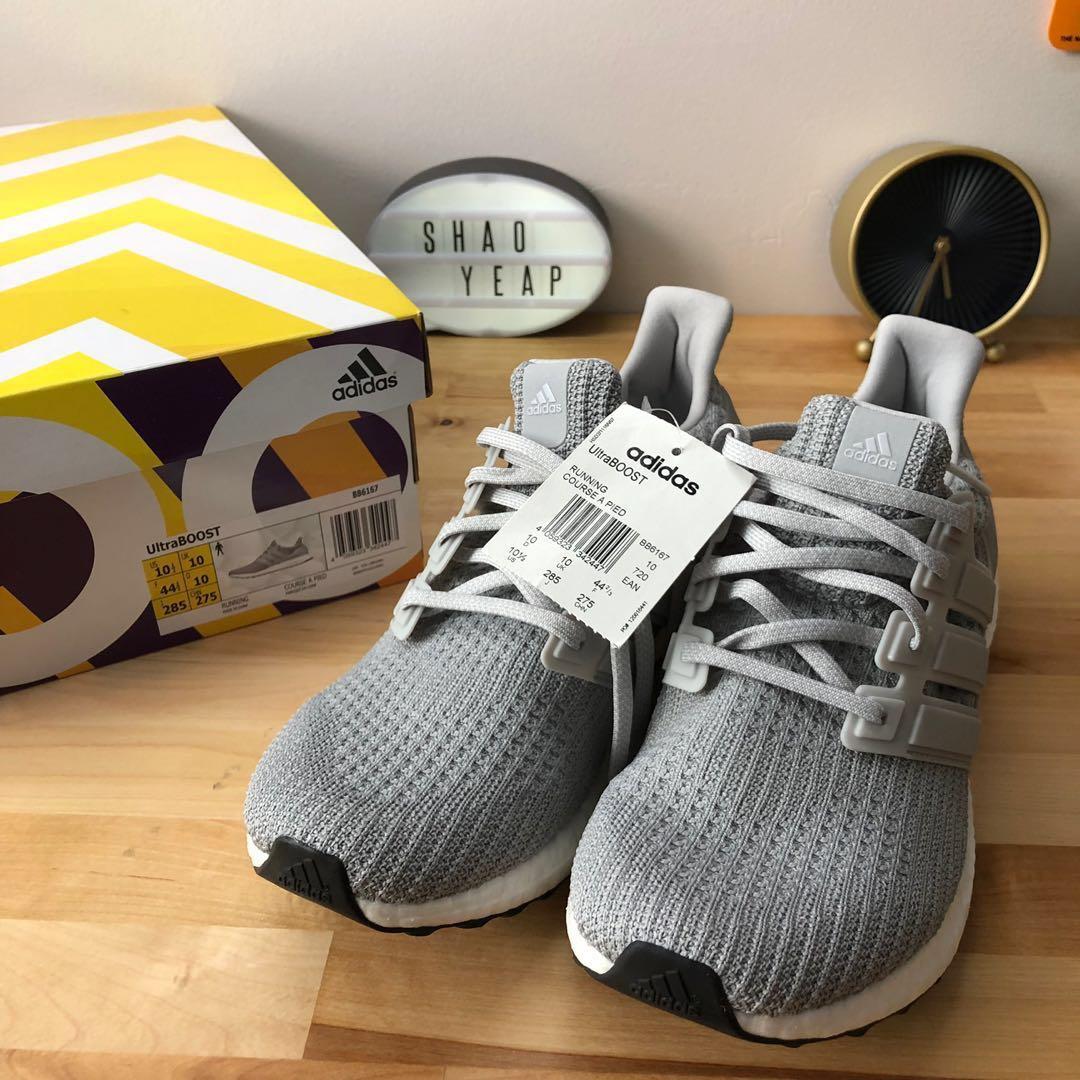 Mens grey hotsell ultra boost 4.0