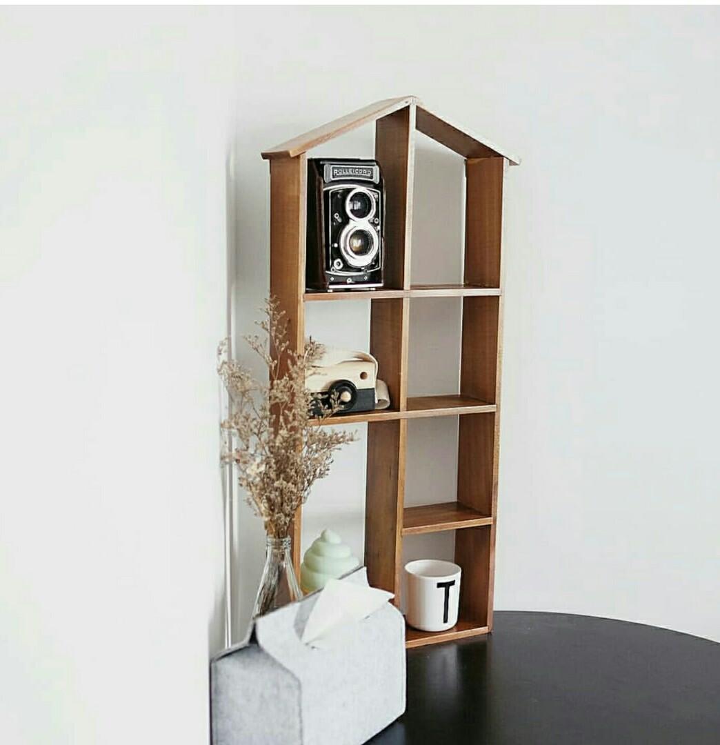 Brandnew House Shaped Wall Shelf Furniture Shelves Drawers On
