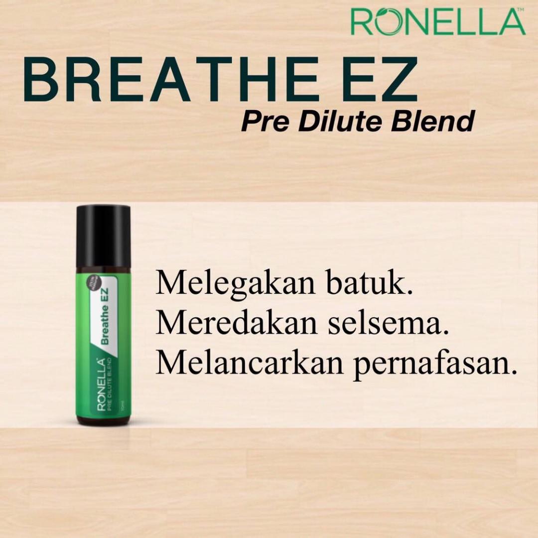 Breathe Ez Essential Roll On Health Beauty Skin Bath Body On Carousell